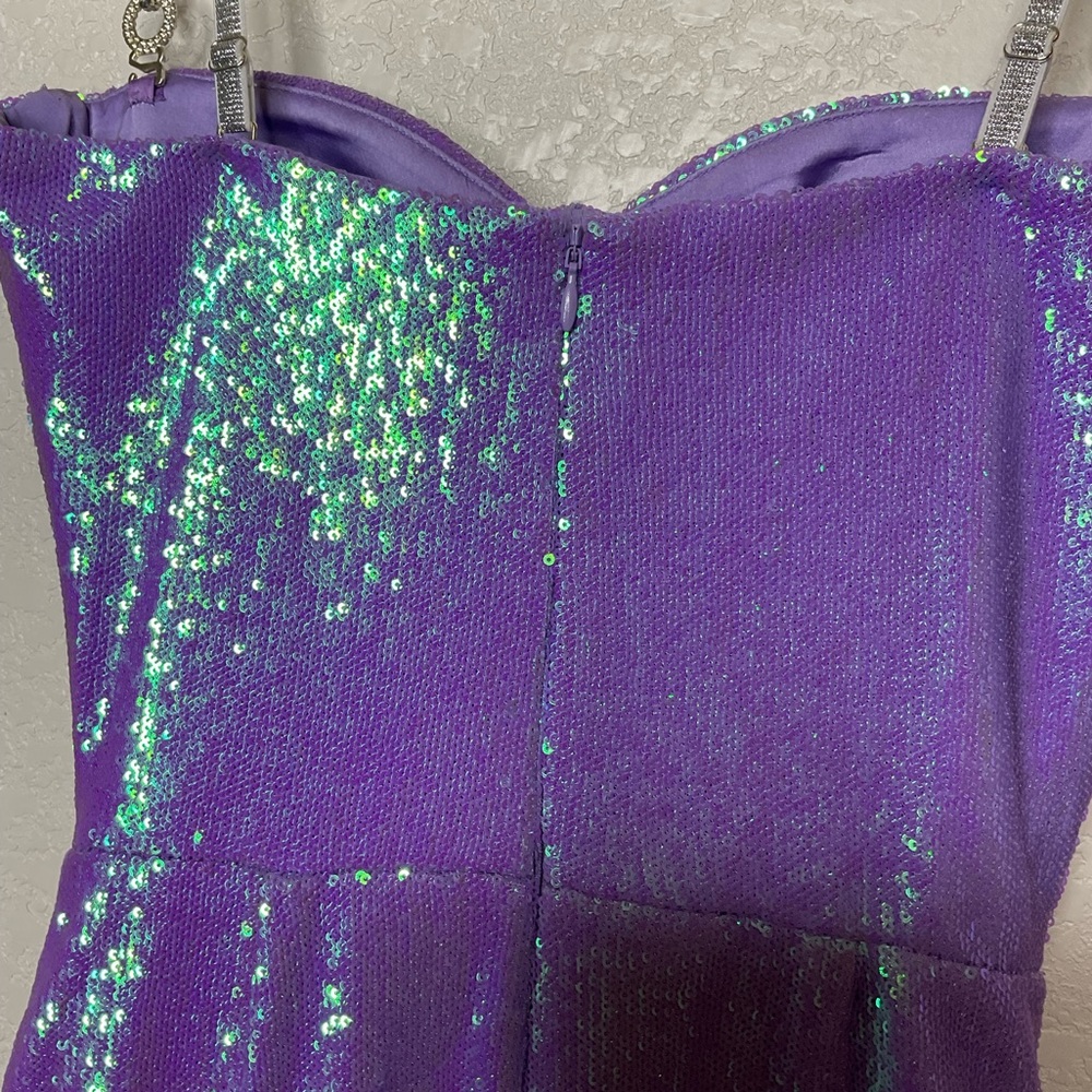 Nadine Merabi Fifi Purple Dress - Picture 8 of 16